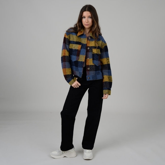 RD Style Jackets & Blazers - RD style conscious cropped shacket- XS Womens